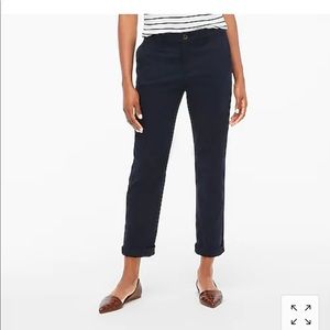 J Crew Girlfriend Chino in Navy